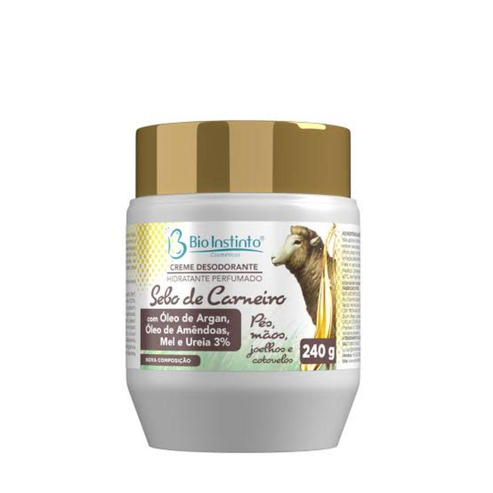 Imagen de CREMA HIDRAT SEBO DE CARNEIRO OLEO DE ARGAN 240G