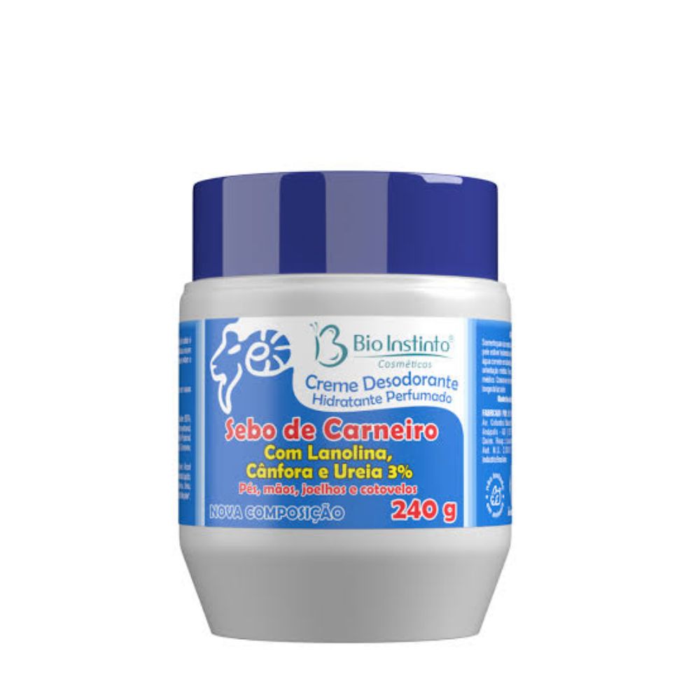 Imagen de CREMA HIDRATANTE SEBO DE CARNEIRO BIO INSTINTO 240G