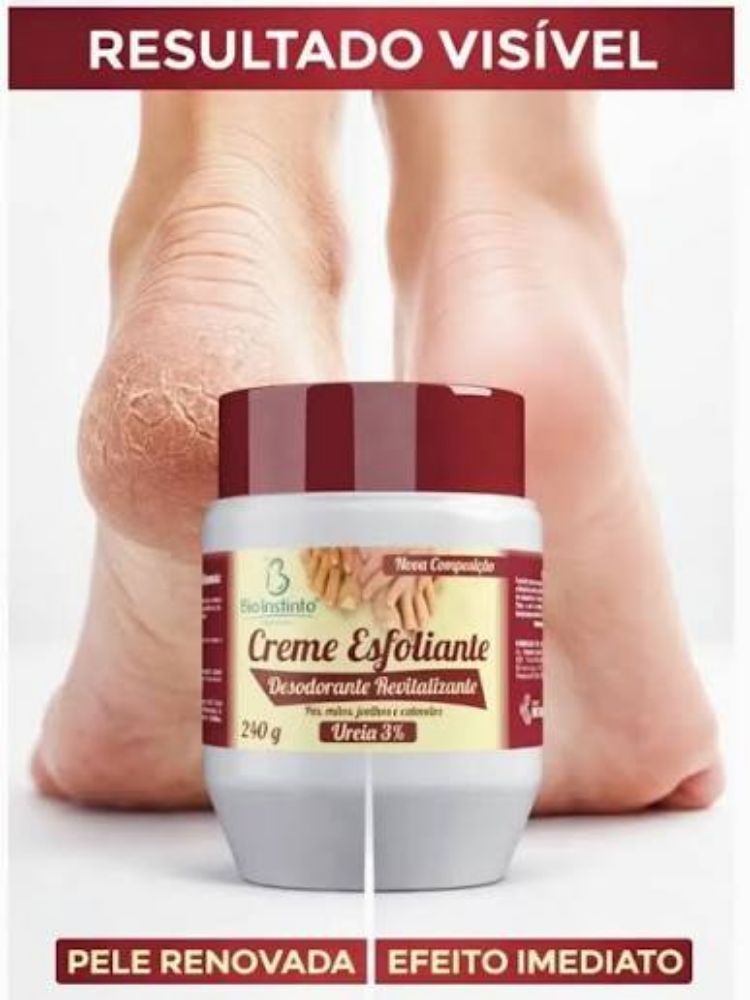 Imagen de CREMA EXFOLIANTE PIES Y MANO BIO INSTINTO 240G