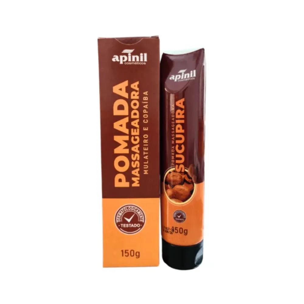 Imagen de POMADA MASAJEADORA APINIL MULATEIRO E COPAIBA 150G