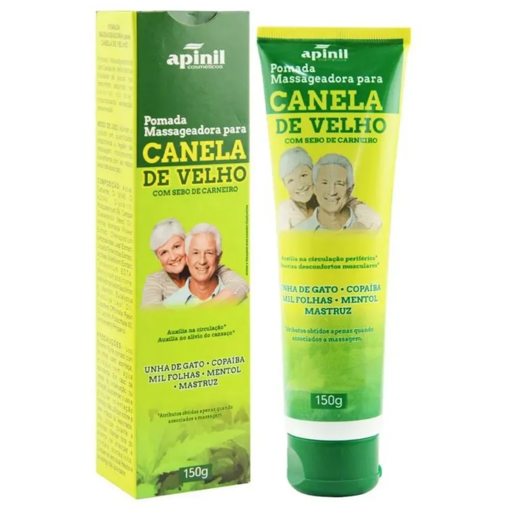 Imagen de POMADA MASAJEADORA APINIL A CANELA DO VEIO 150G
