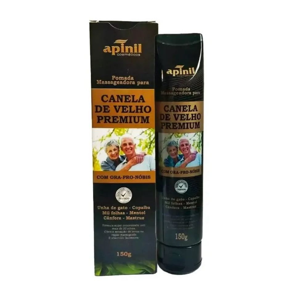 Imagen de POMADA MASAJEADORA APINIL CANELA DE VELHO 150G