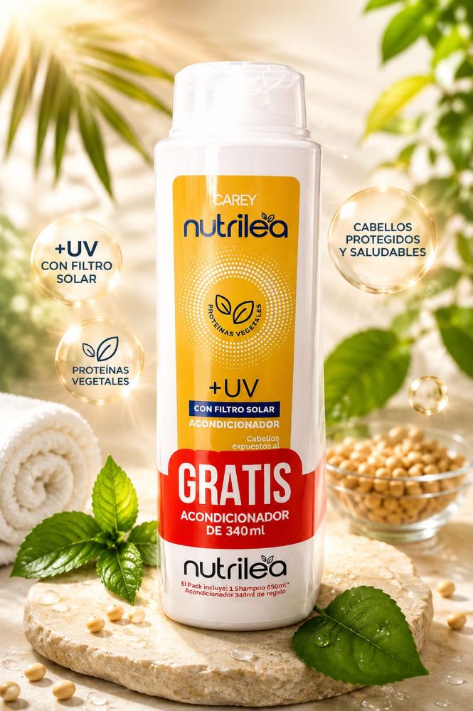Imagen de NUTRILEA PACK SHAMPU 650ML X ACOND 340ML