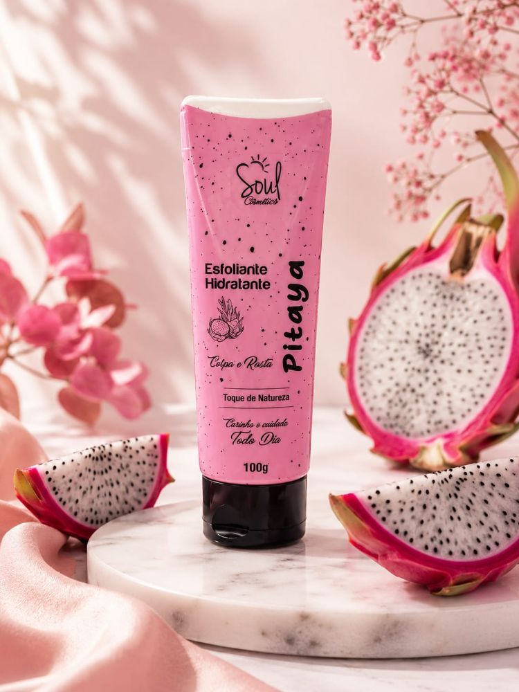 Imagen de EXFOLIANTE HIDRATANTE CUERPO Y ROSTRO PITAYA 100G