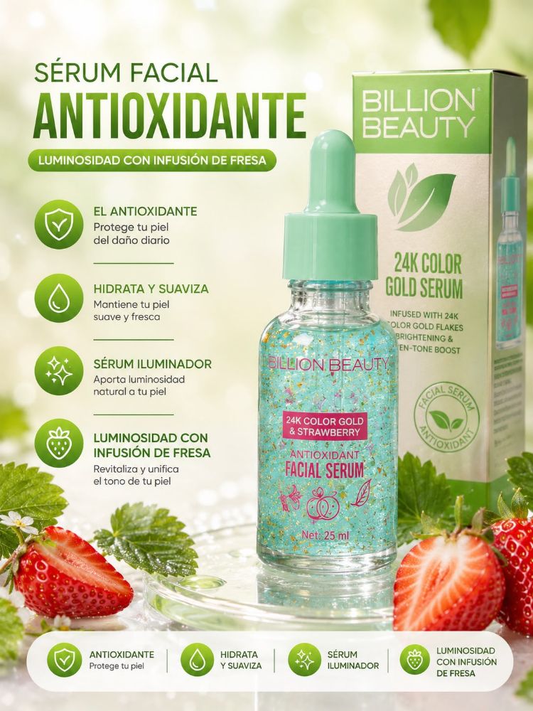 Imagen de SERUM FACIAL 24K ANTIOXIDANTE BILLION B50037