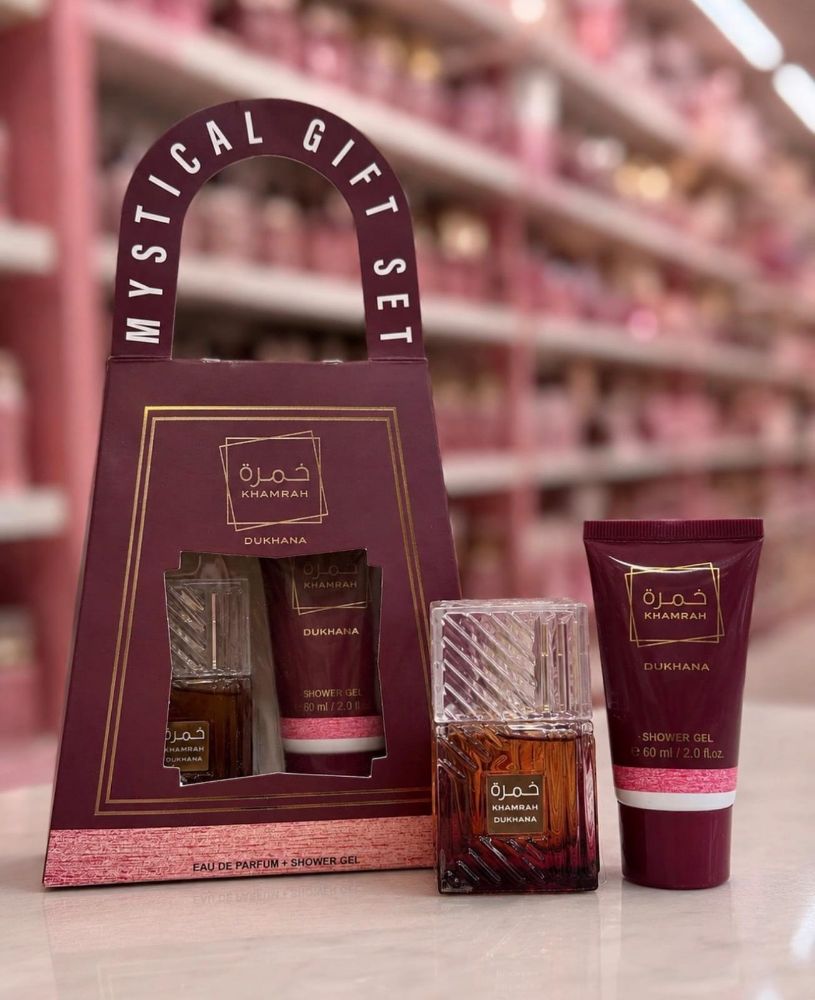 Imagen de KIT KHAMRAH DUKHANA PERFUME + GEL DE DUCHA MT050-15