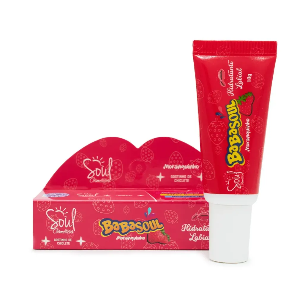 Imagen de HIDRATANTE LABIAL BABASOUL MORANGUINHO 10G