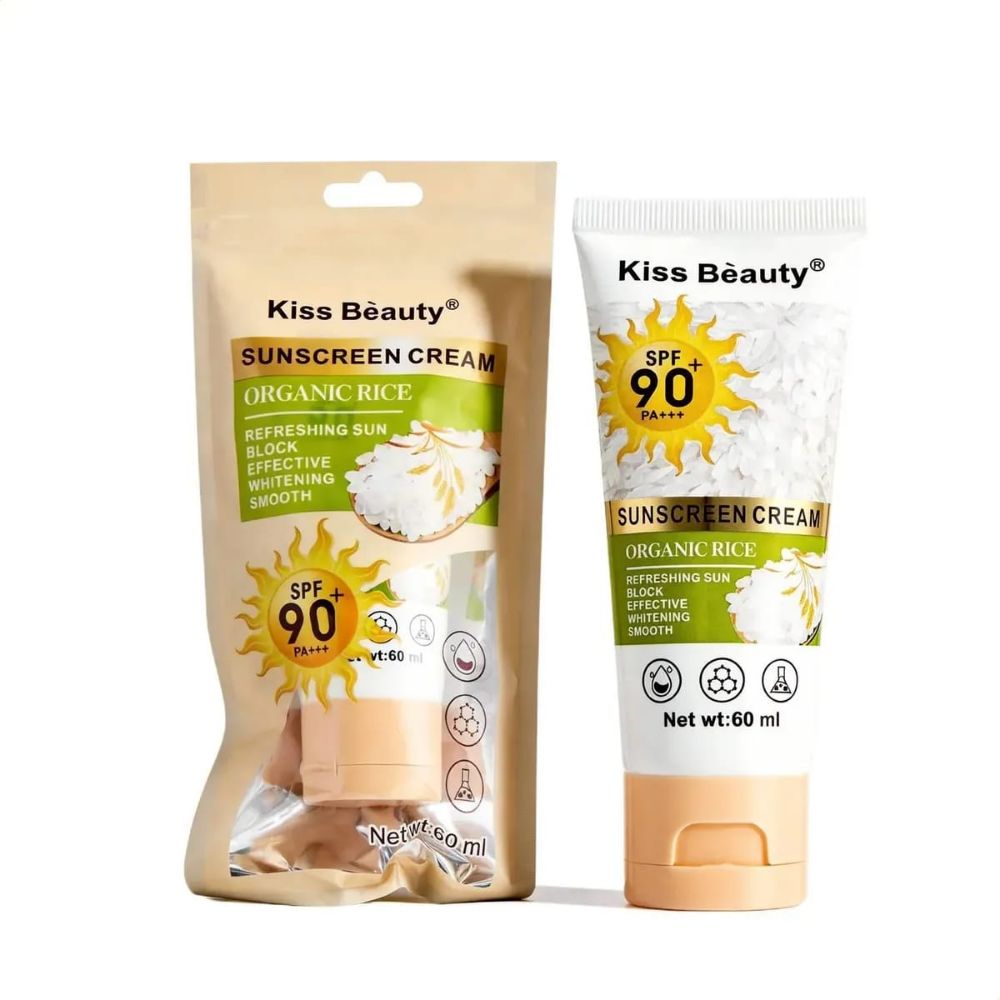 Imagen de PROTECTOR SOLAR KISS BEAUTY SPF90 60ML 6555-1