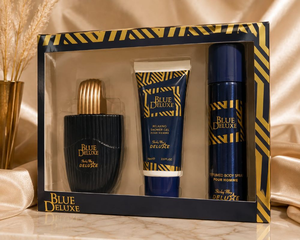 Imagen de KIT PERFUME + CREMA +DESOD BLUE DELUXE