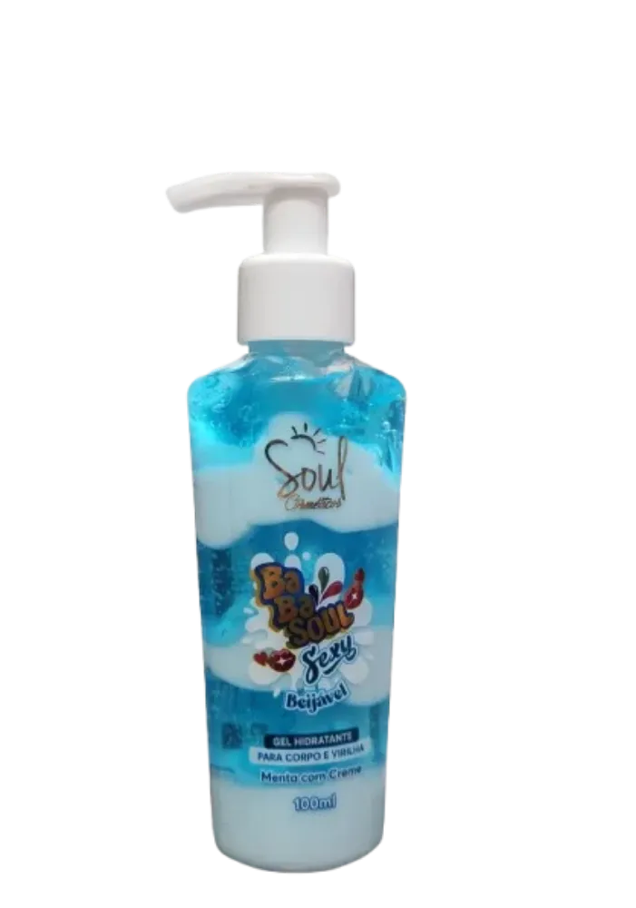 Imagen de GEL HIDRATANTE BABASOUL MENTA COM CREME 100ML