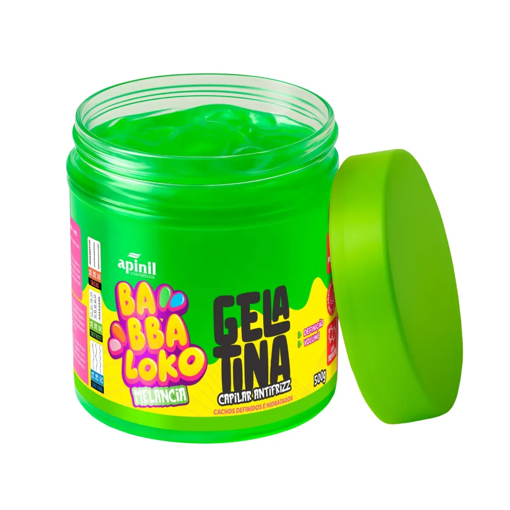 Imagen de GELATINA CAPILAR BABBALOKO MELANCIA 500G
