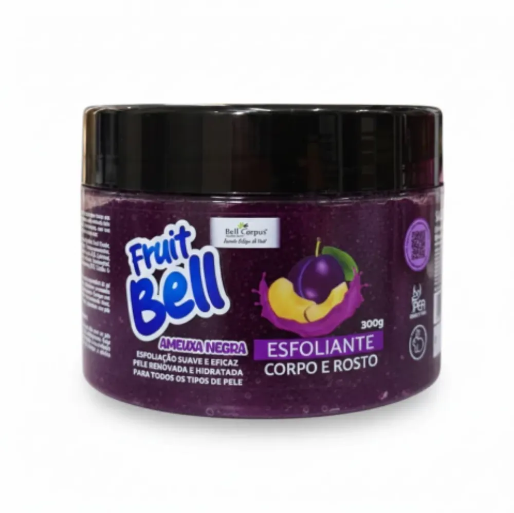 Imagen de EXFOLIANTE CORPORAL FRUIT BELL AMEIXA NEGRA 300G