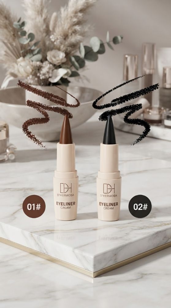 Imagen de LAPIZ CREAM MARRON Y NEGRO HF197