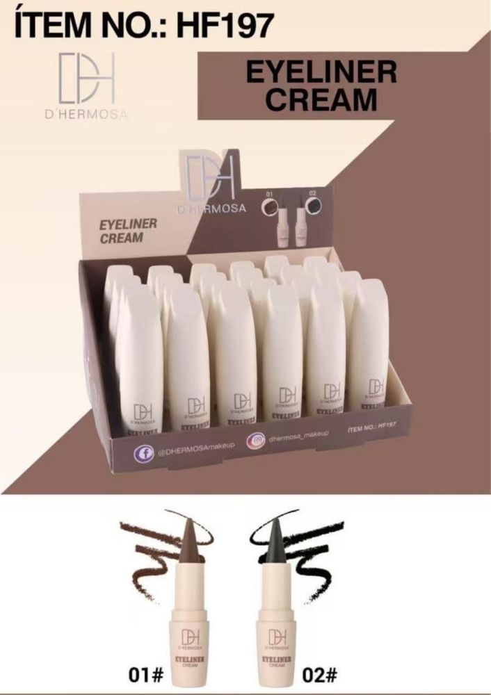 Imagen de LAPIZ CREAM MARRON Y NEGRO HF197