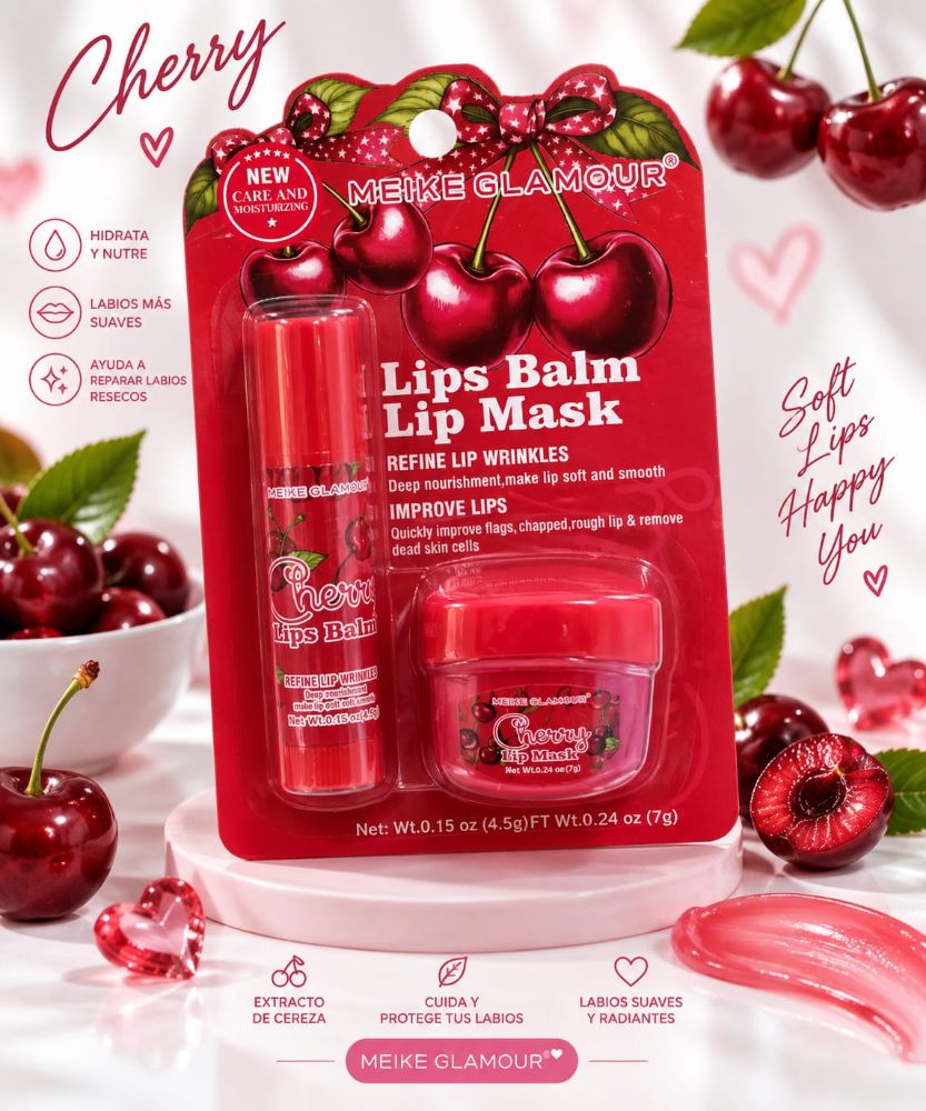 Imagen de KIT BALSAMO CHERRY 2EN1 MKG0349