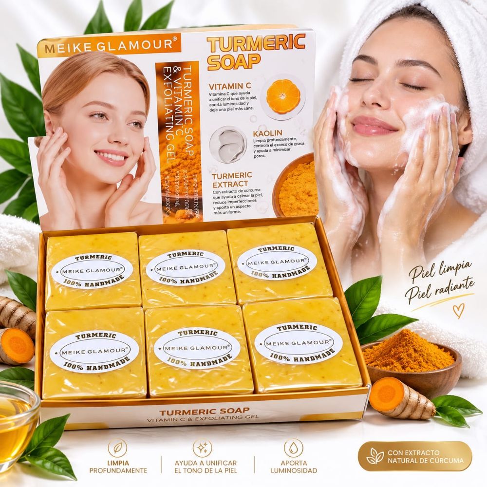 Imagen de JABON CURCUMA MK497 3263592 65G