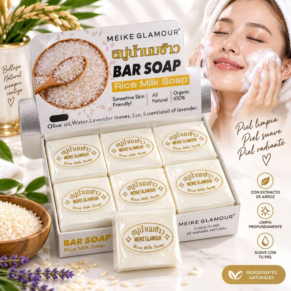 Imagen de JABON RICE MILK SOAP MK005 326360
