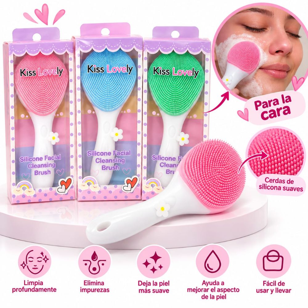 Imagen de LIMPIADOR FACIAL KISS LOVELY FP-3776