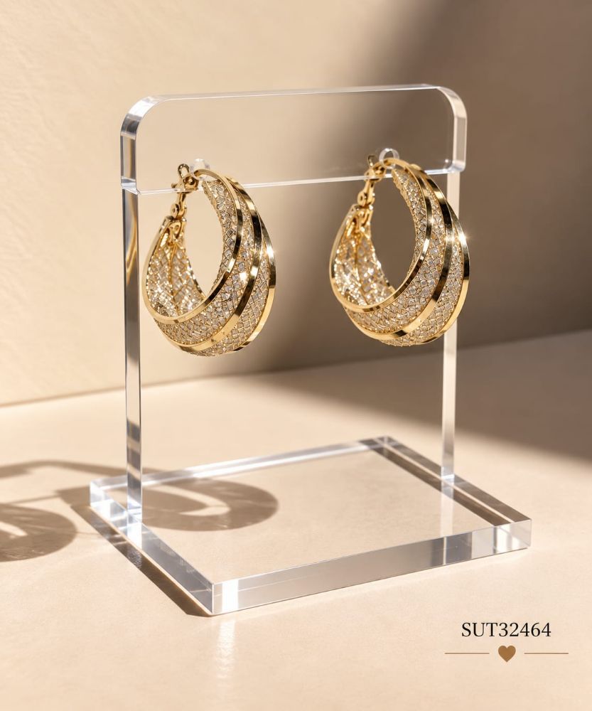 Imagen de ARO ACERO ARGOLLA DORADO SUT32464
