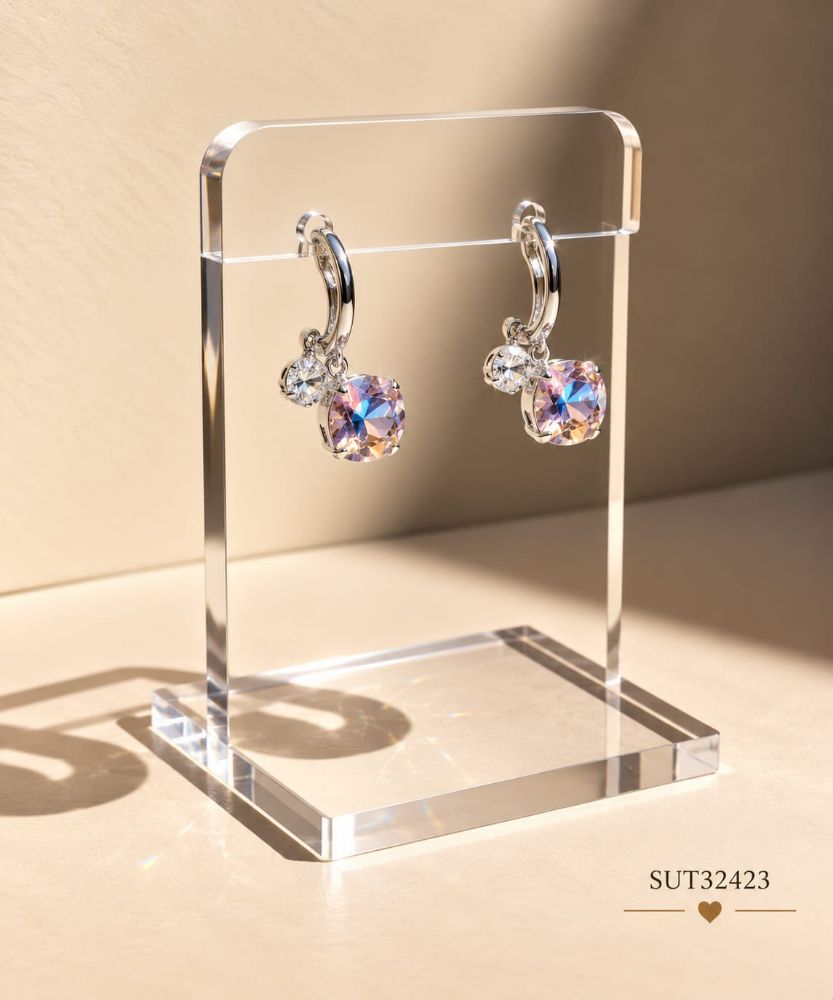 Imagen de ARO ACERO CON PERLAS SUT32423