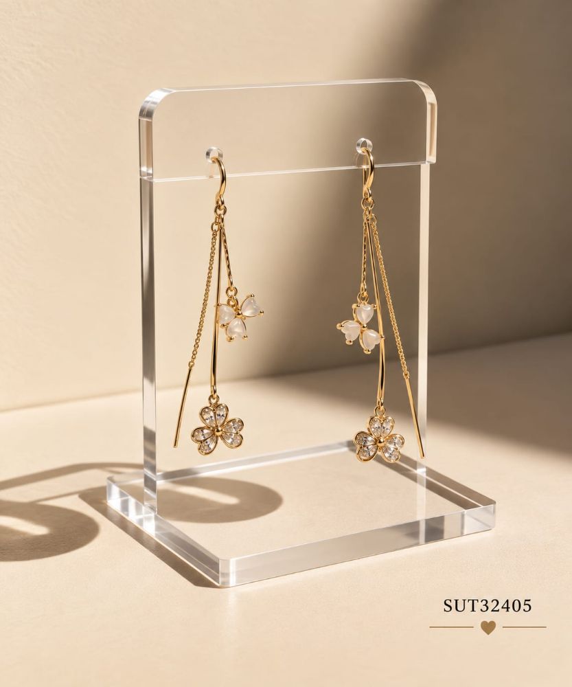 Imagen de ARO ACERO FLORAL SUT32405