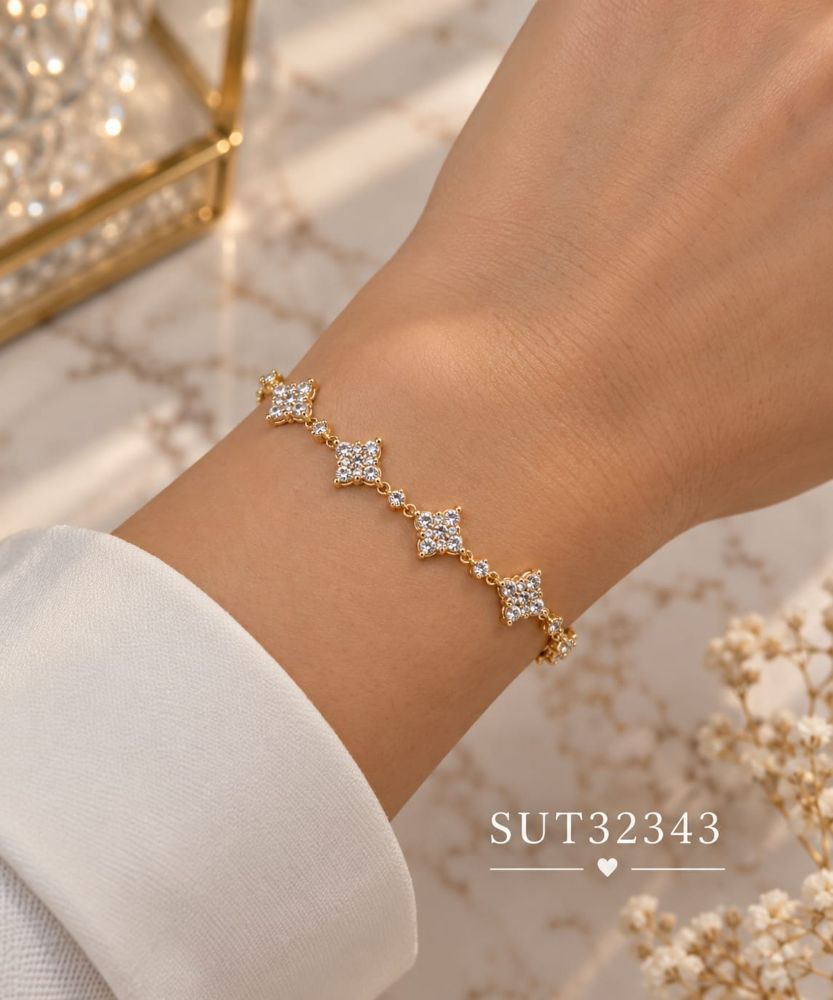 Imagen de PULSERA ACERO ROMBOS SUT32343