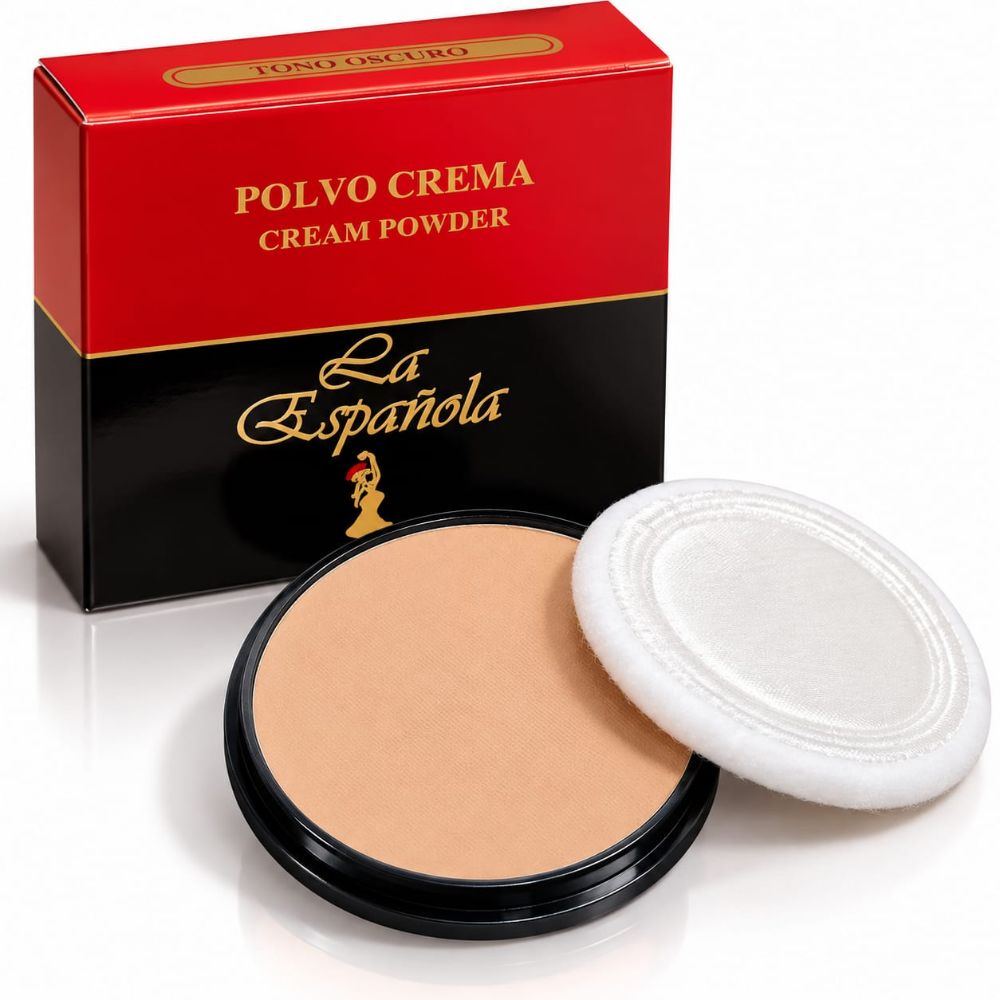 Imagen de POLVO CREMA LA ESPAÑOLA CORDOBAN BEIGE OSCURO