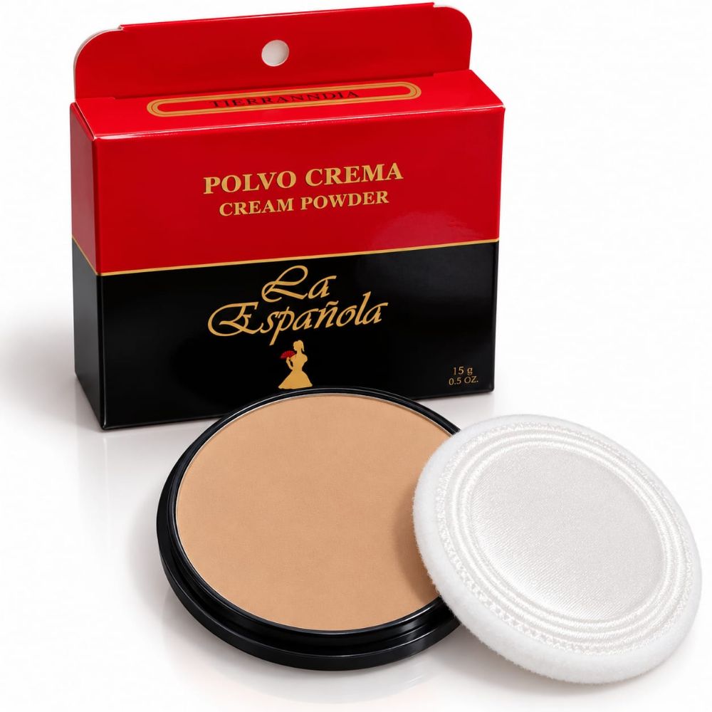 Imagen de POLVO CREMA LA ESPAÑOLA TRIGUEÑO TIERRA INDIA
