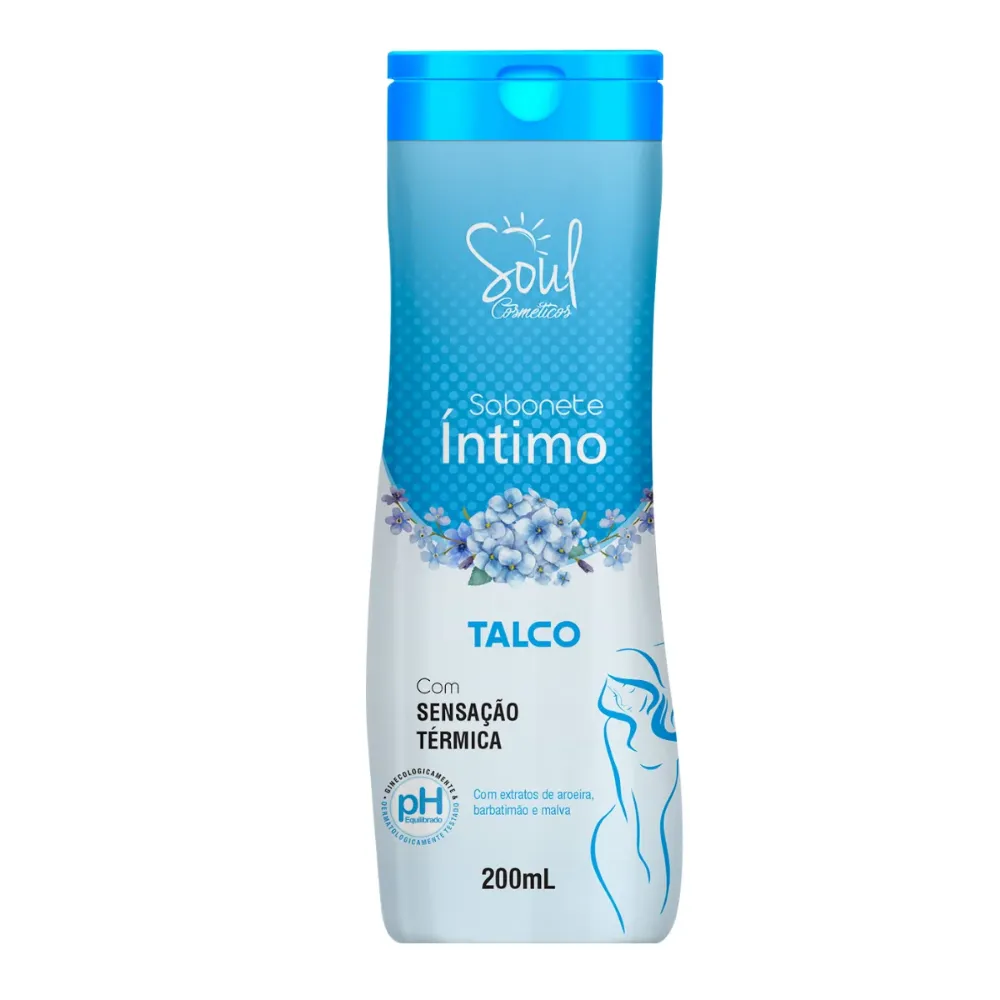 Imagen de JABON LIQ.INTIMO SOUL TALCO 200ML