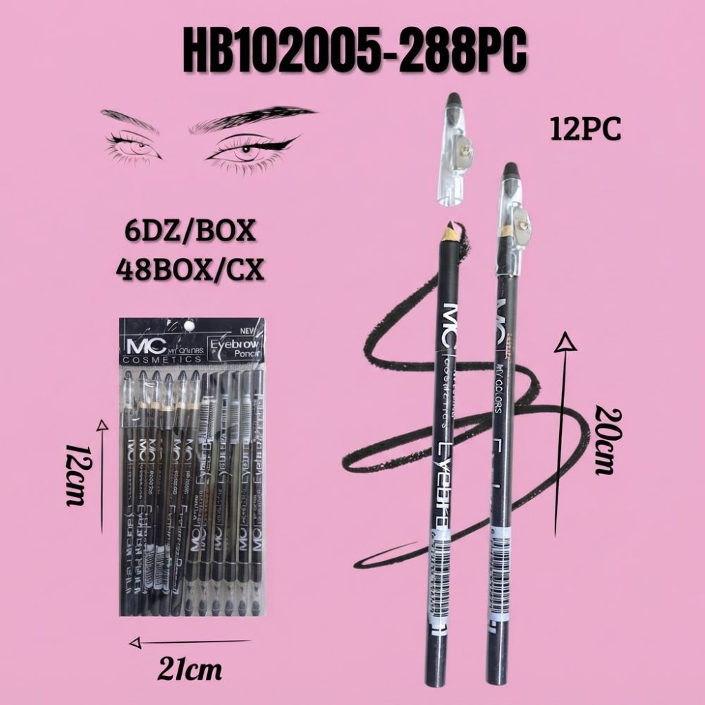 Imagen de LAPIZ DE OJOS NEGRO HB102005