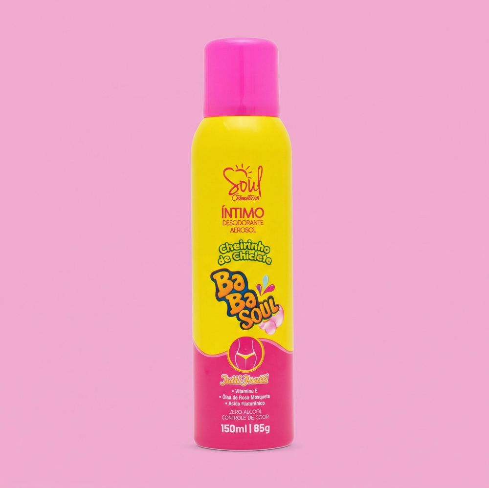 Imagen de DESOD.AEROSOL INTIMO BABASOUL TUTTI-FRUTTI 150ML