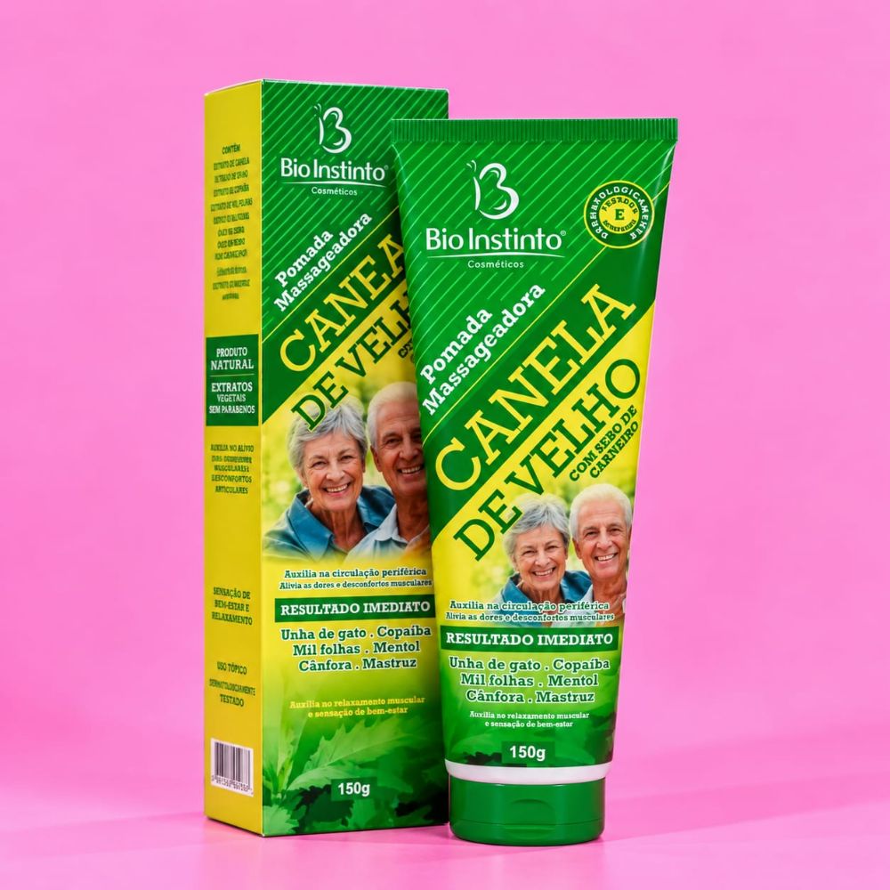 Imagen de POMADA MASAJEADORA CANELA DE VELHO BIO 150G