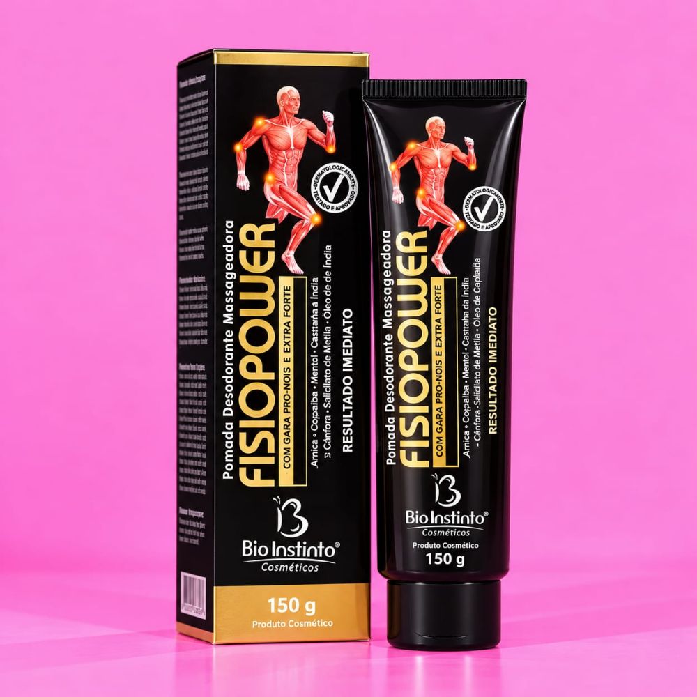 Imagen de POMADA MASAJEADORA FISIOPOWER BIO 150G