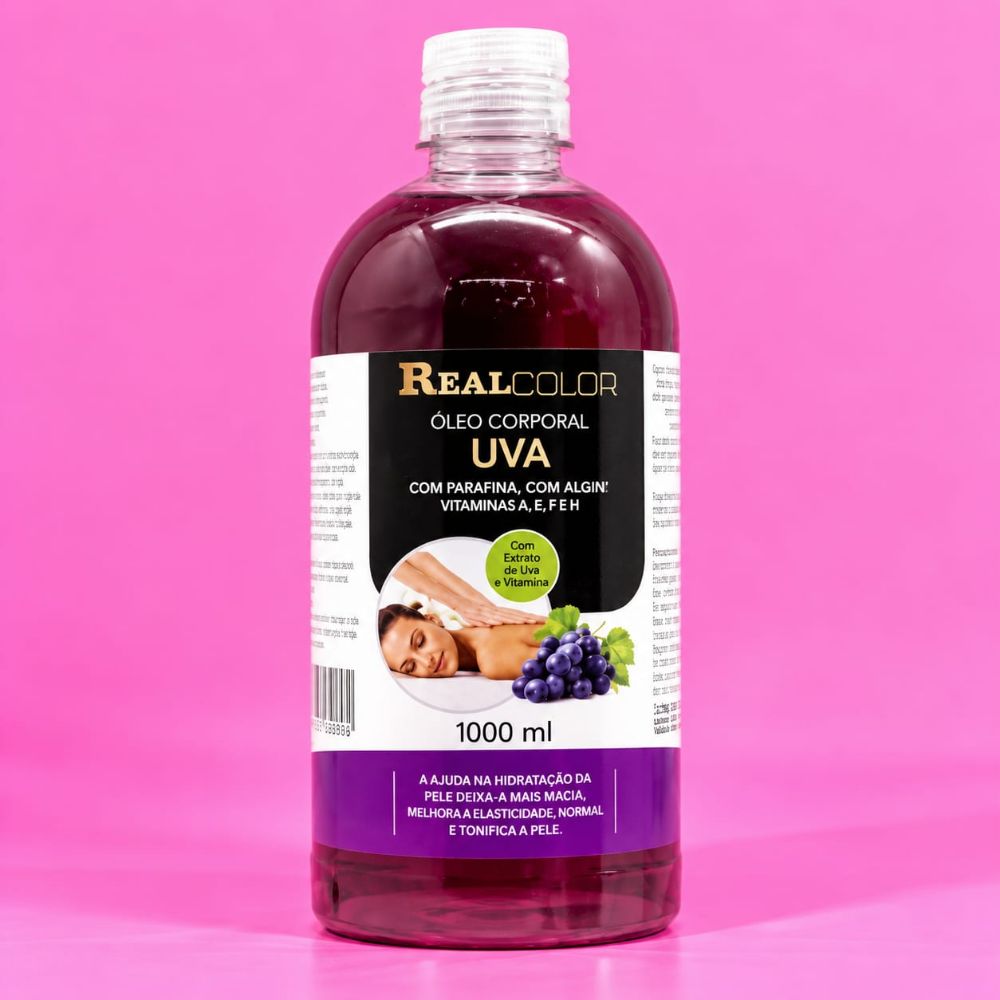Imagen de REAL COLOR OLEO CORPORAL UVA 1000ML