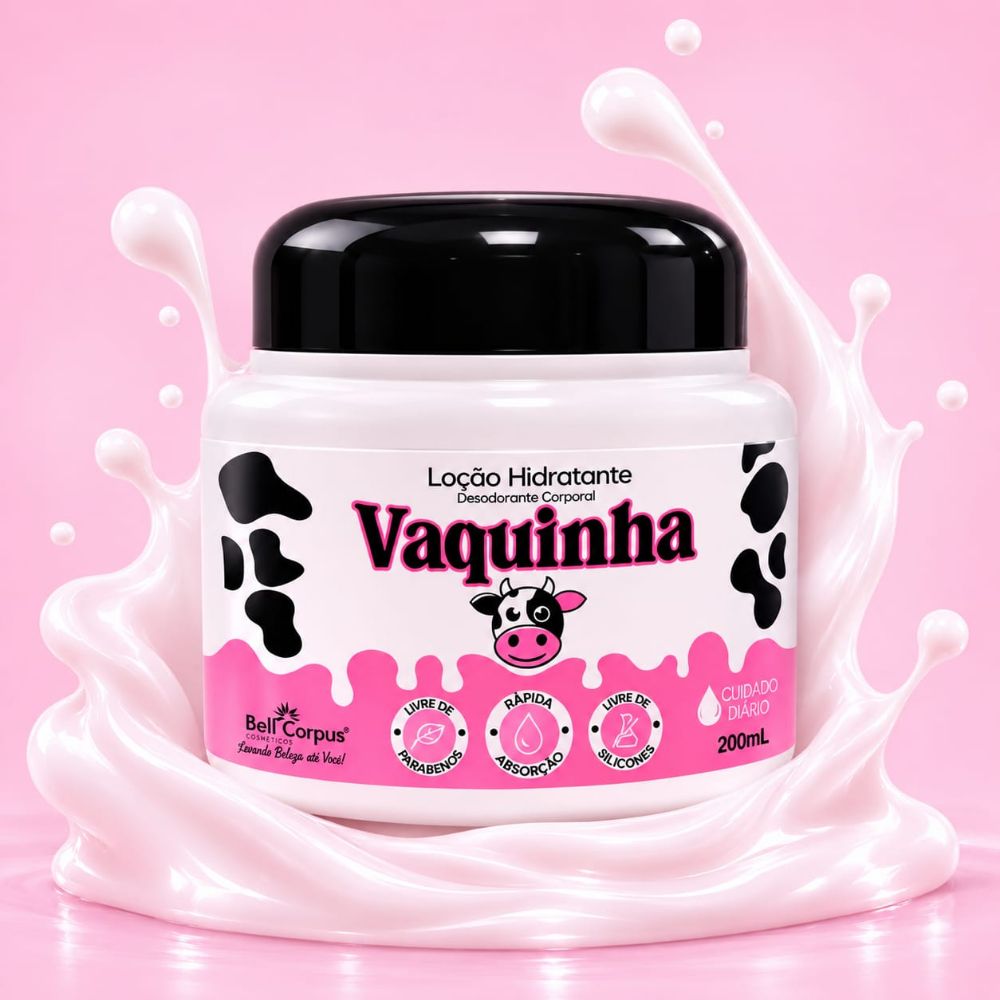 Imagen de LOCION HIDRATANTE CORPORAL VAQUINHA 200ML