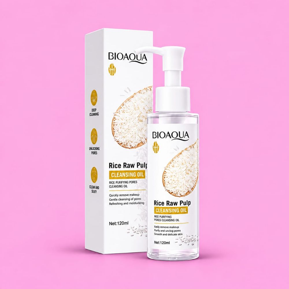 Imagen de BIOAQUA LIMPIADOR FACIAL RICE RAW PULP BQY78698 120ML