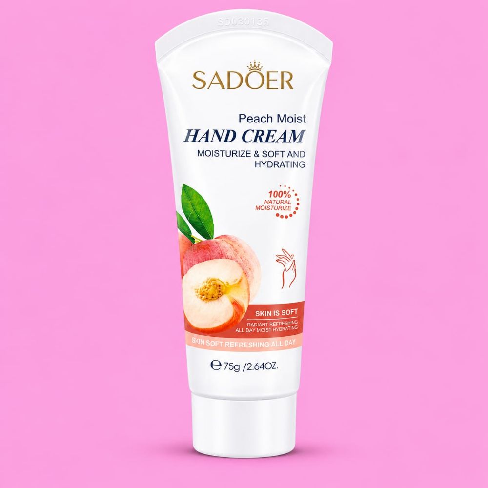 Imagen de SADOER CREMA P/MANOS PEACH MOIST SD39460 75G