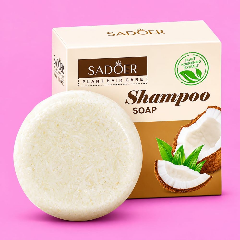 Imagen de SADOER SHAMPOO ARTESANAL COCO SD72416 60G