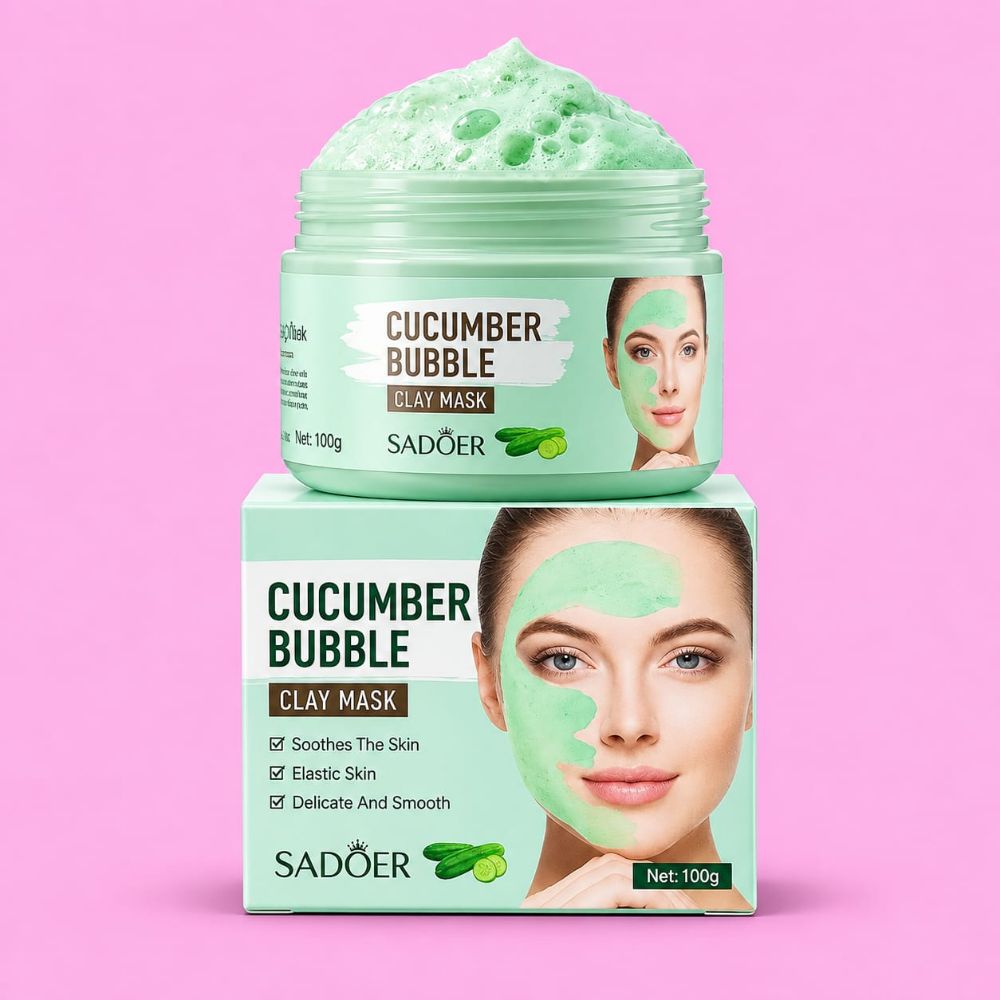 Imagen de SADOER MASC.FACIAL DE ARCILLA Y PEPINO SD38678 100