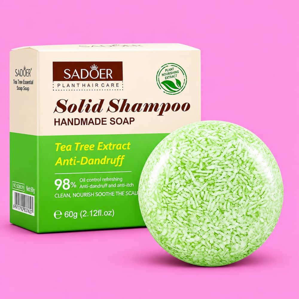 Imagen de SADOER SHAMPOO SOLIDO TEA TREE EXTRACT SD72331 60G
